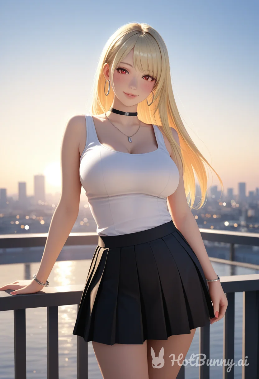 Blonde Lingerie Ai Hentai