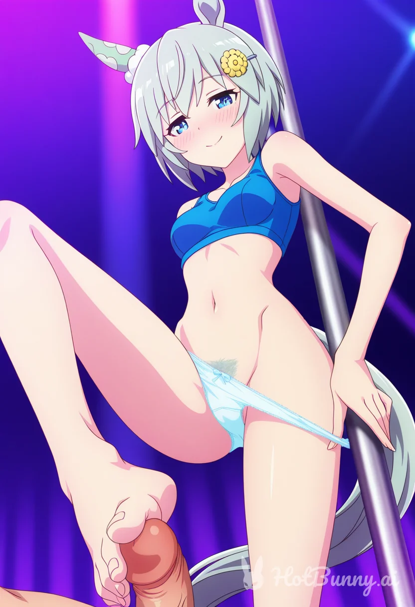 Seiun Sky from Umamusume Horse Girl Footjob Ai Hentai