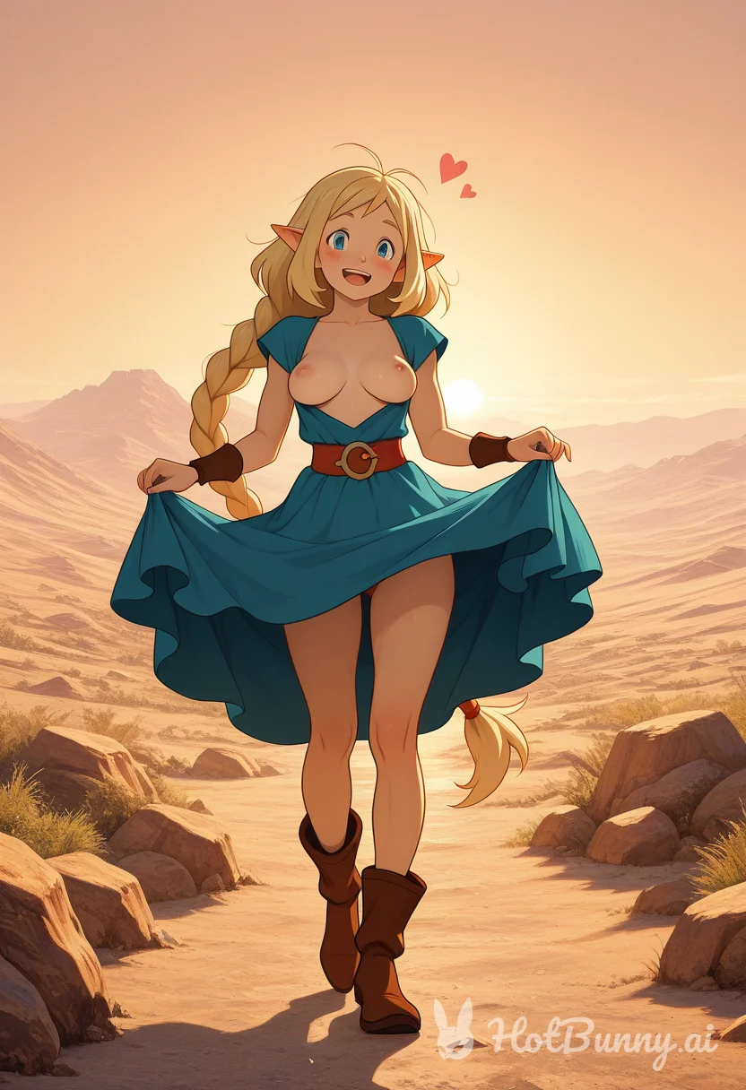 Elf Blonde Ai Hentai