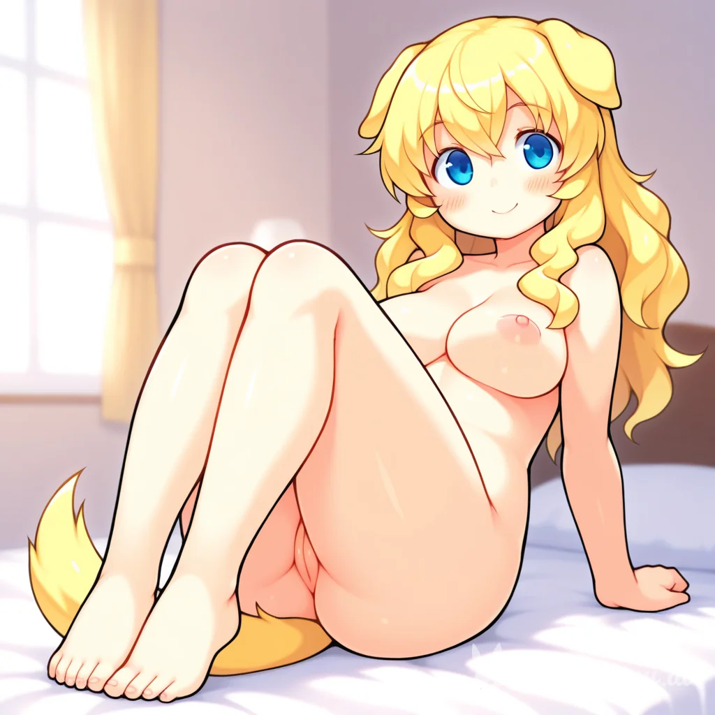 Dog Girl Blonde Ai Hentai