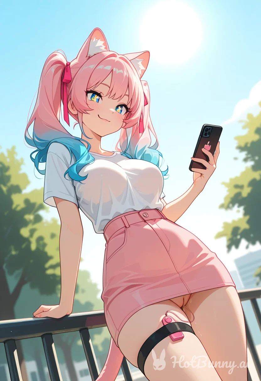 Cat Girl Public Ai Hentai Video