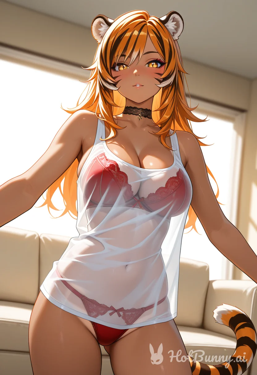 Lingerie Ebony Vtuber Ai Hentai