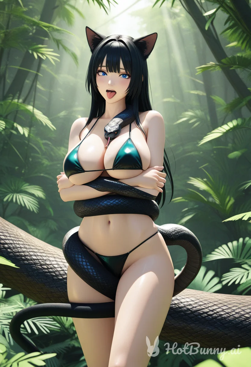 Cat Girl Swimsuit Ai Hentai