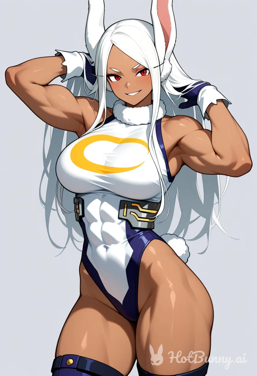 Mirko from Mha Bunny Girl Ai Hentai