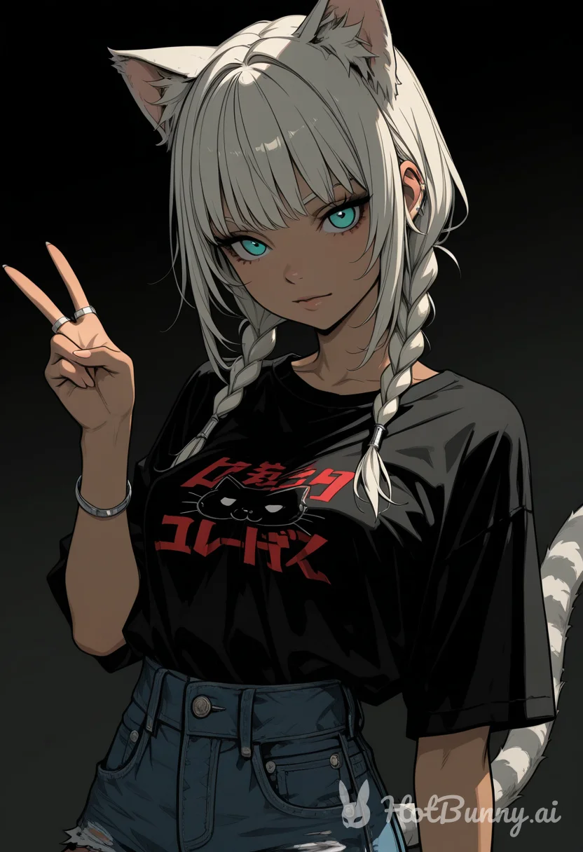 Cat Girl Ebony Ai Hentai