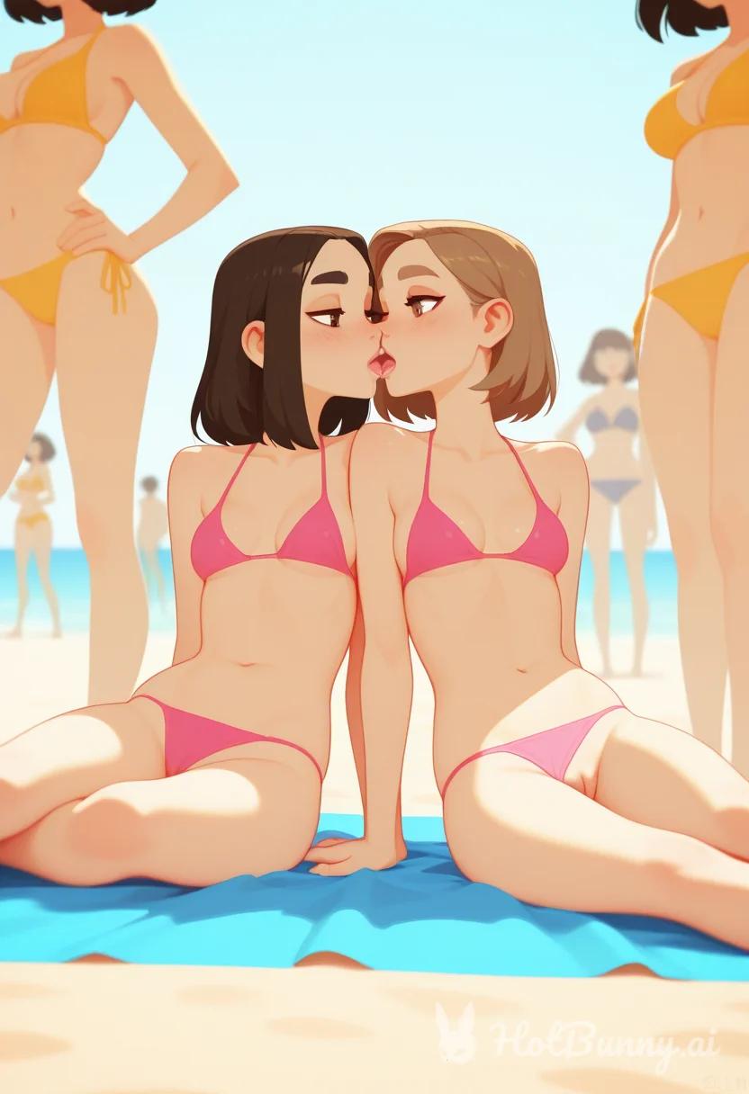 Lesbian Swimsuit Ai Hentai