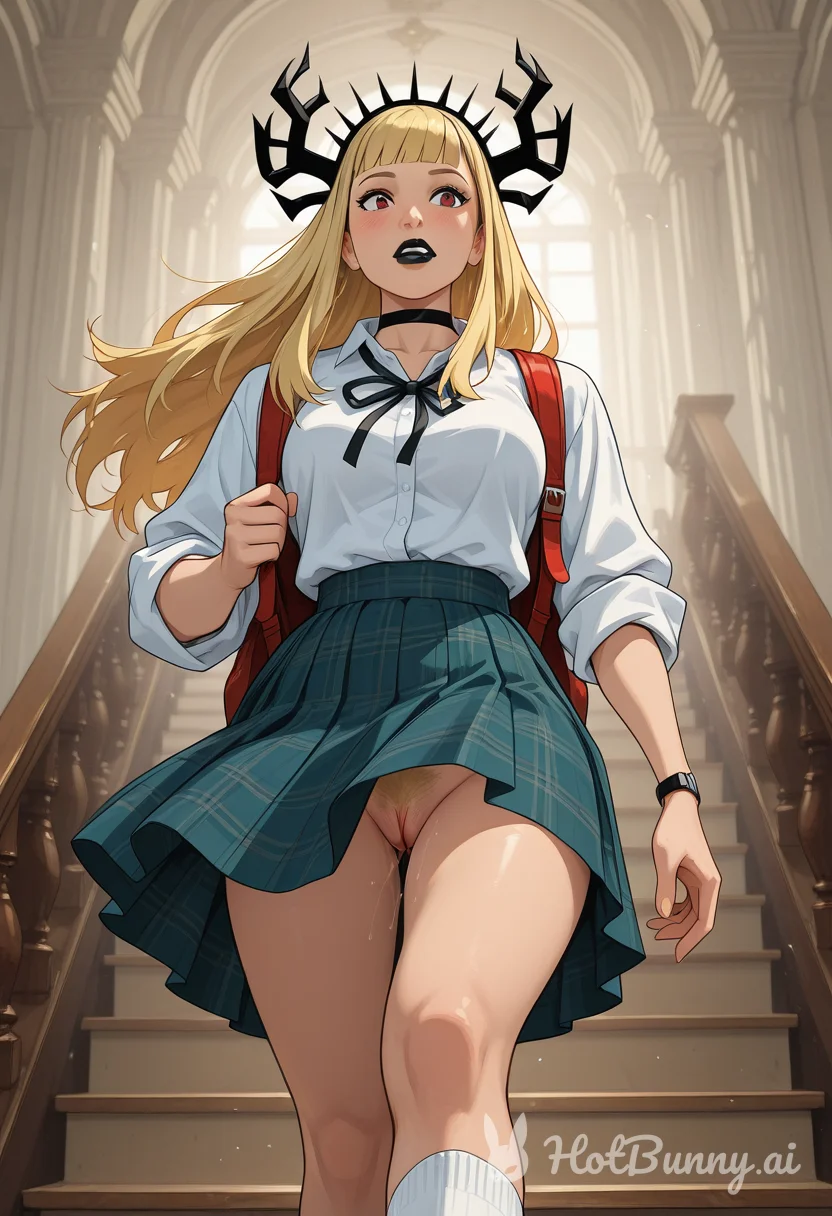 Schoolgirl Blonde Ai Hentai