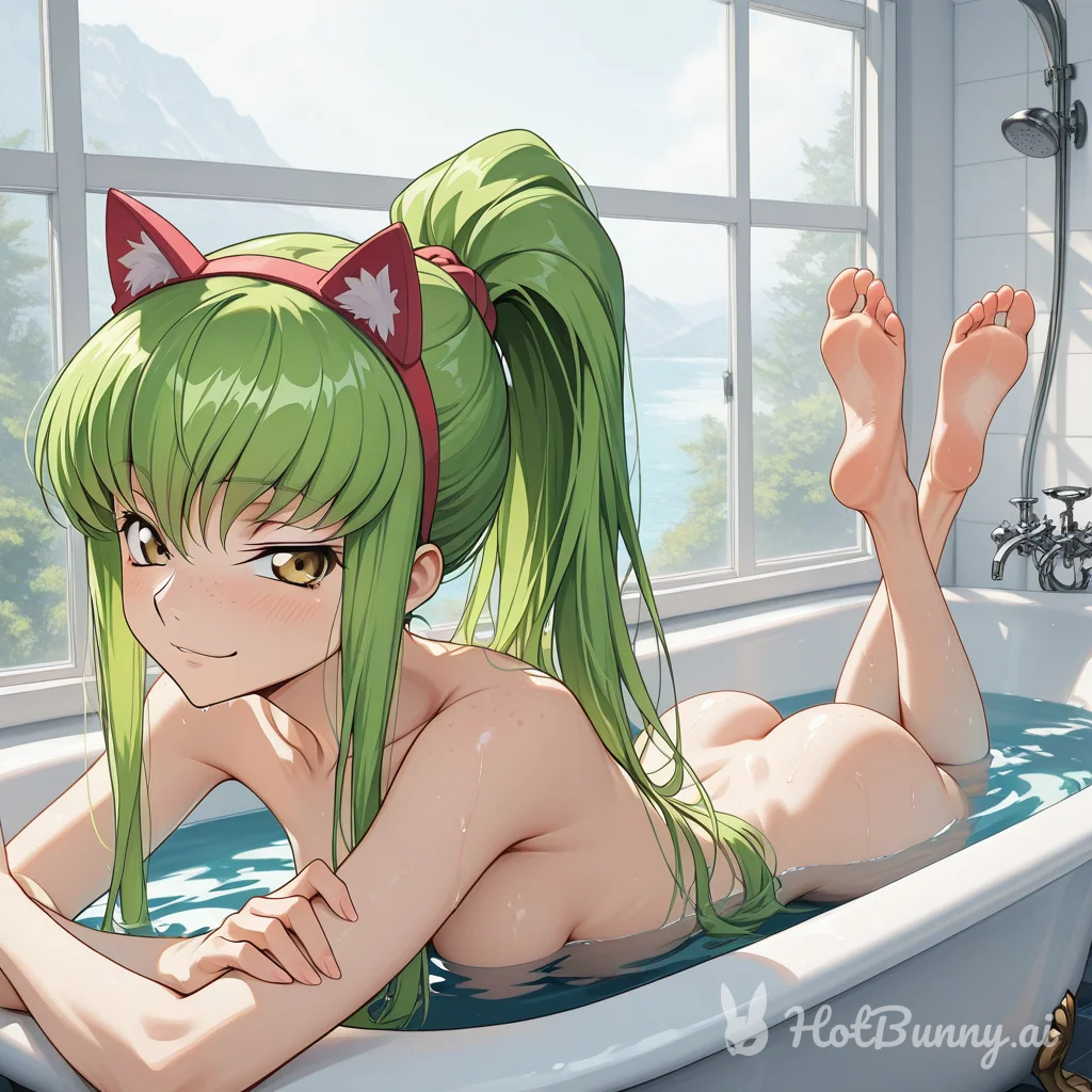 C.c. from Code Geass Cat Girl Ai Hentai