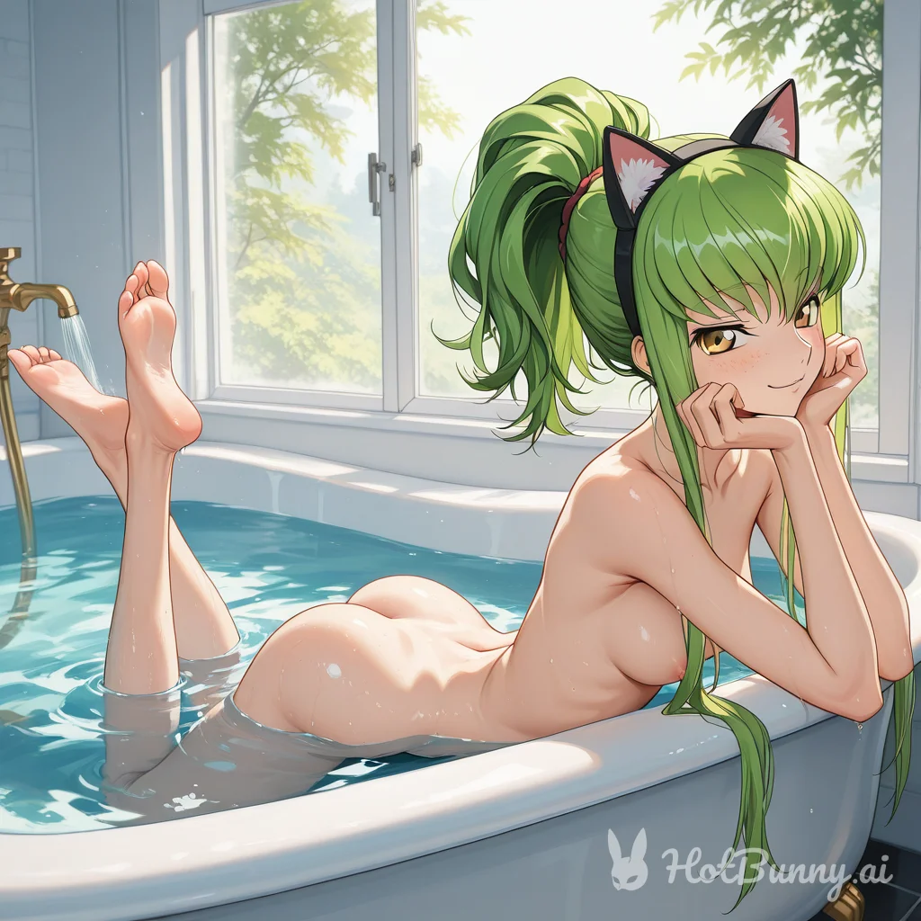 C.c. from Code Geass Cat Girl Ai Hentai