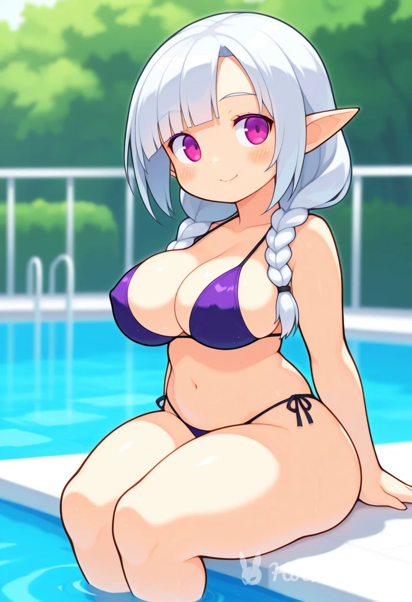 Elf Swimsuit Chubby Ai Hentai