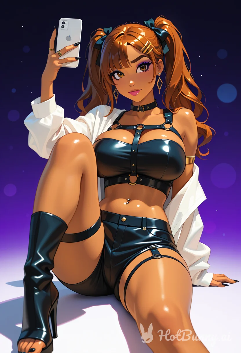 Ebony Pink Lips Ai Hentai