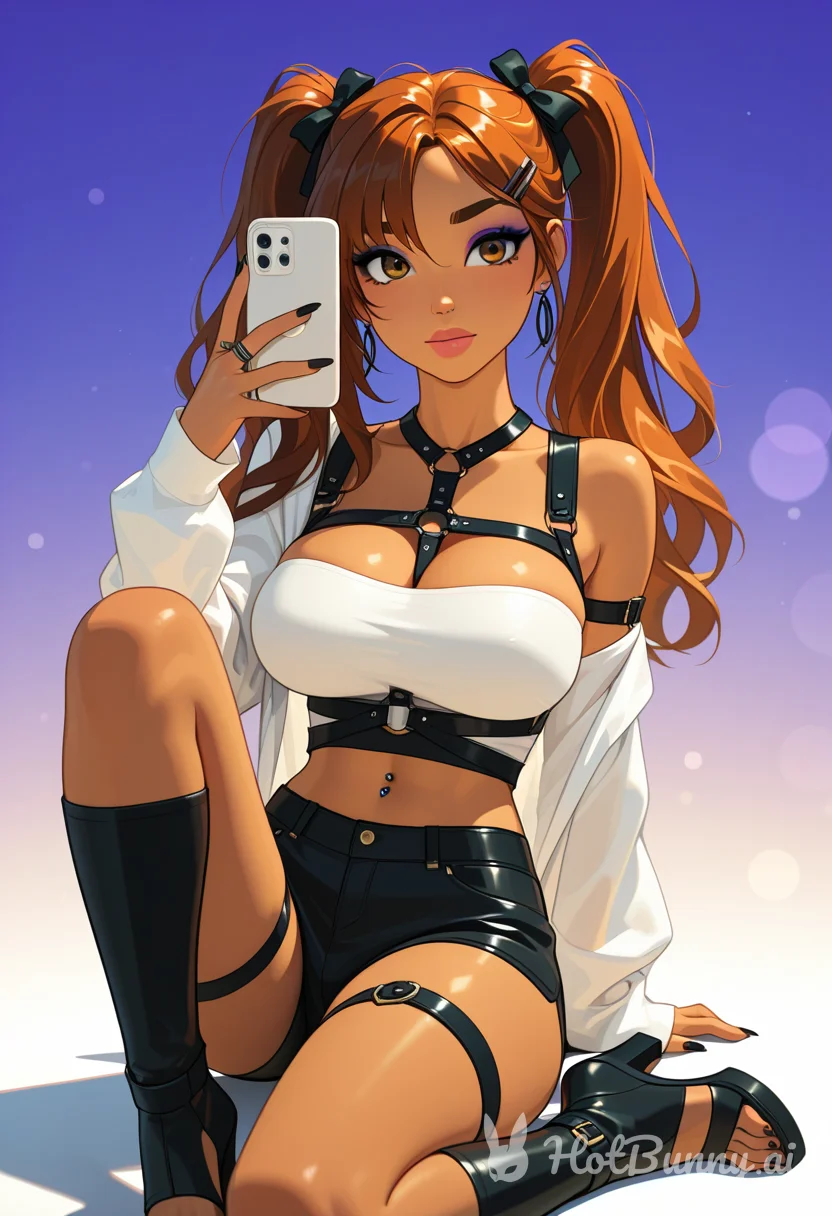 Ebony Pink Lips Ai Hentai Video