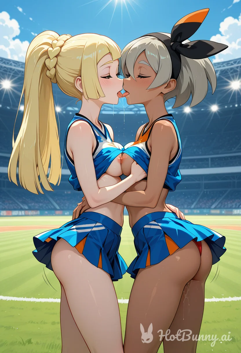 Cheerleaders getting naughty part 1