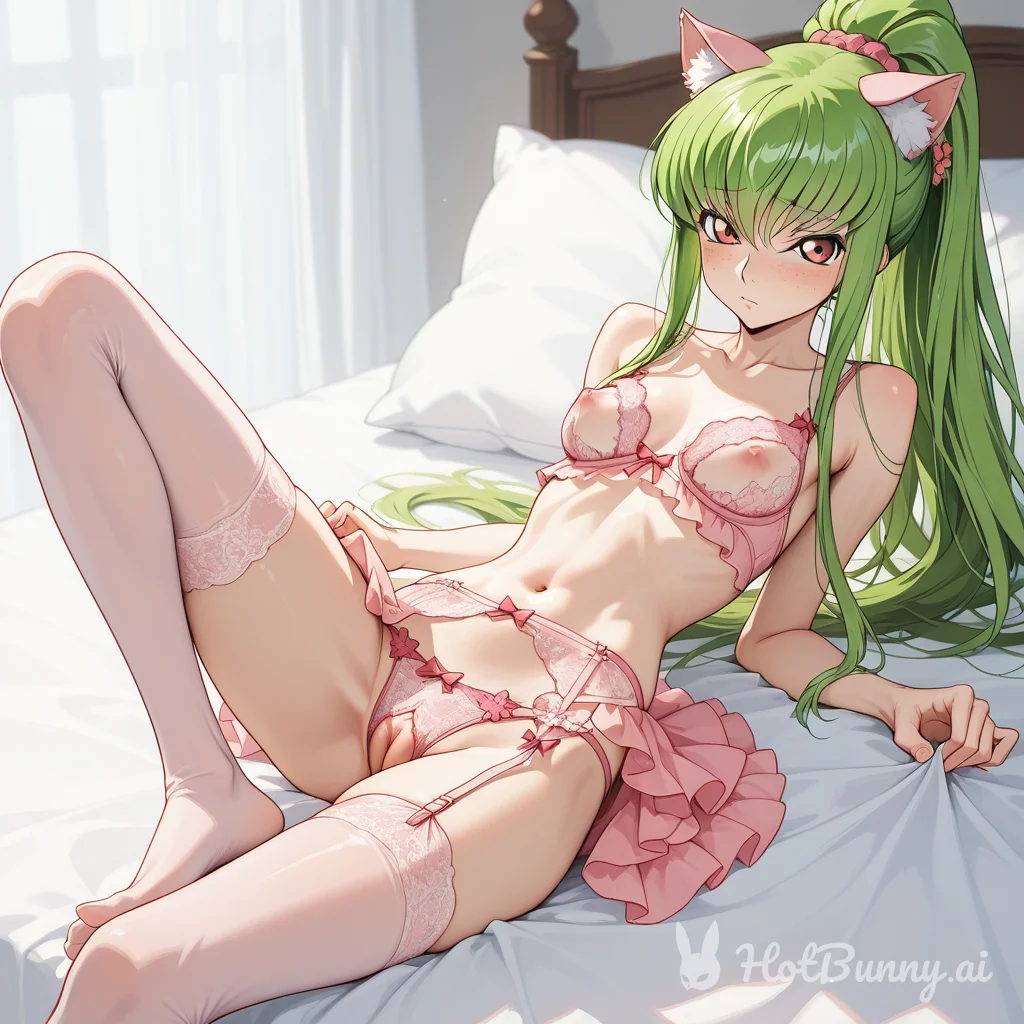 C.c. from Code Geass Cat Girl Ai Hentai