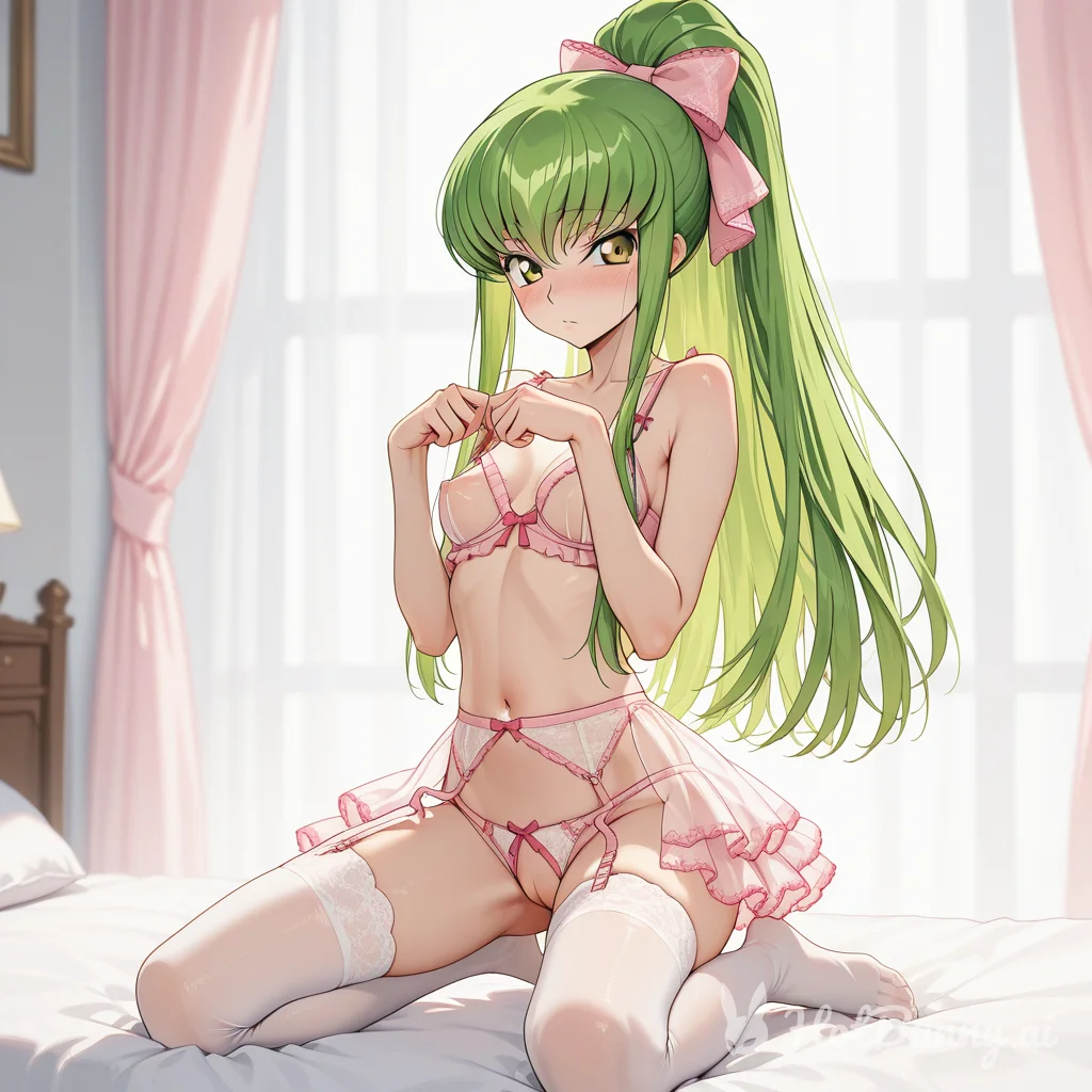C.c. from Code Geass Ai Hentai
