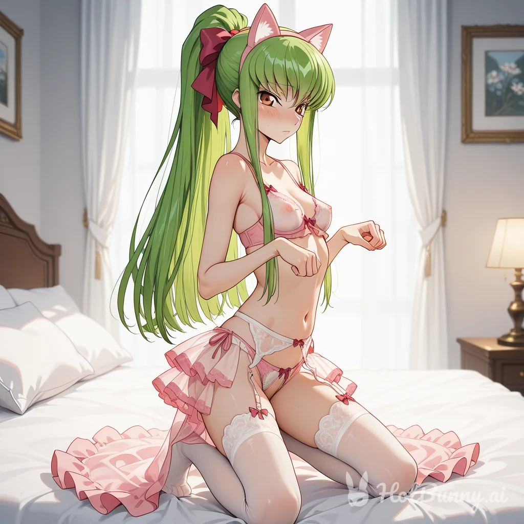 C.c. from Code Geass Cat Girl Ai Hentai
