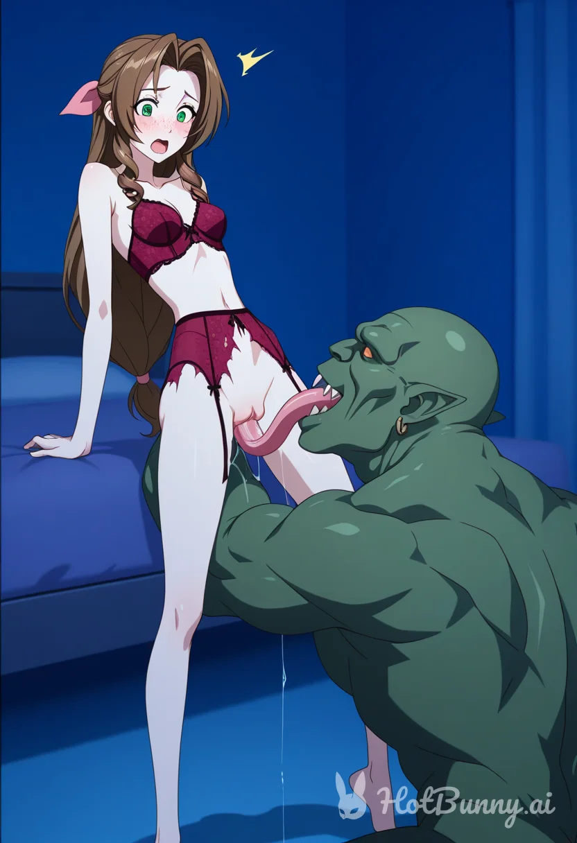 Monster tongue fuck