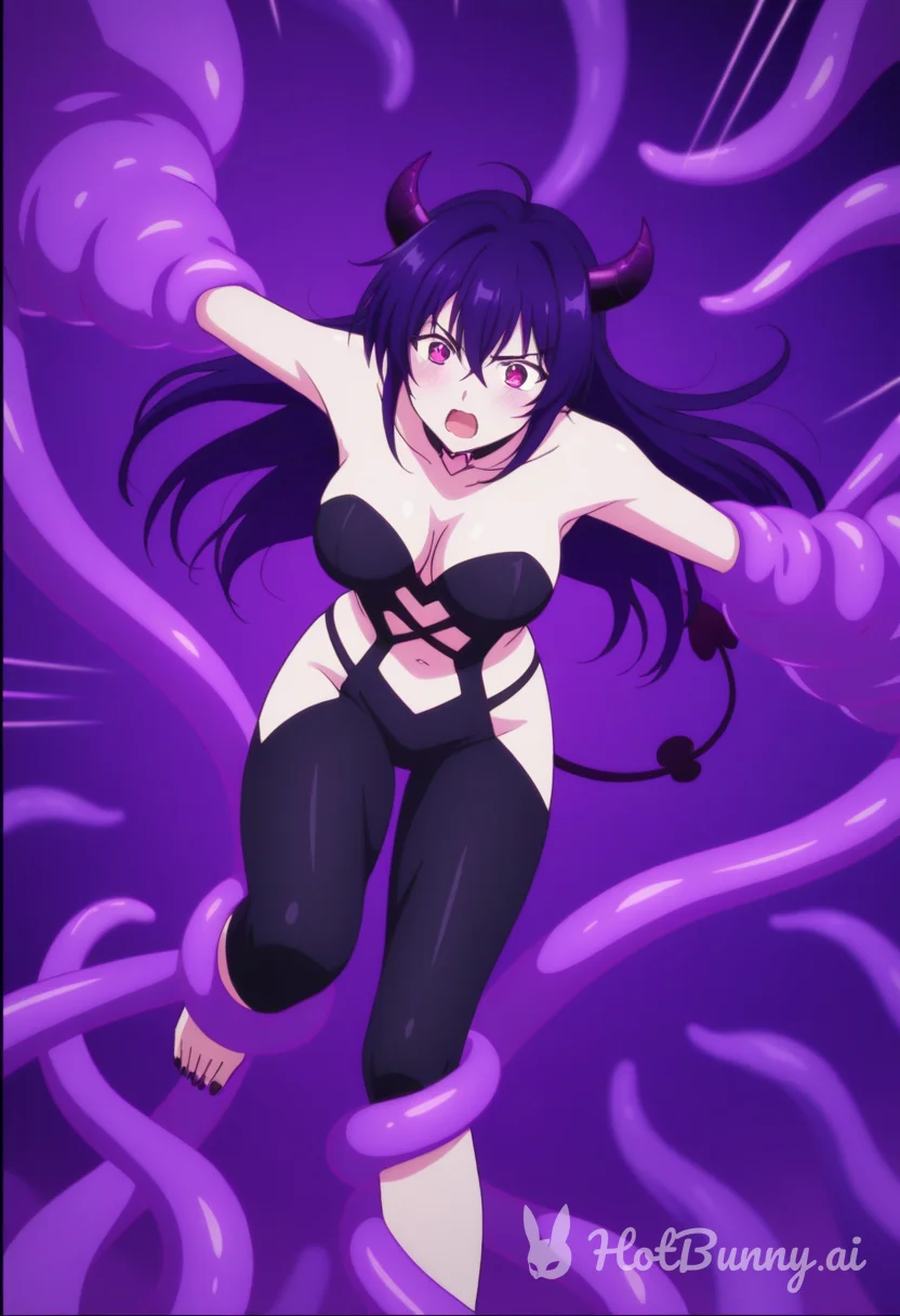 Raiden Mei and Raiden Mei Succubus Tentacles Ai Hentai