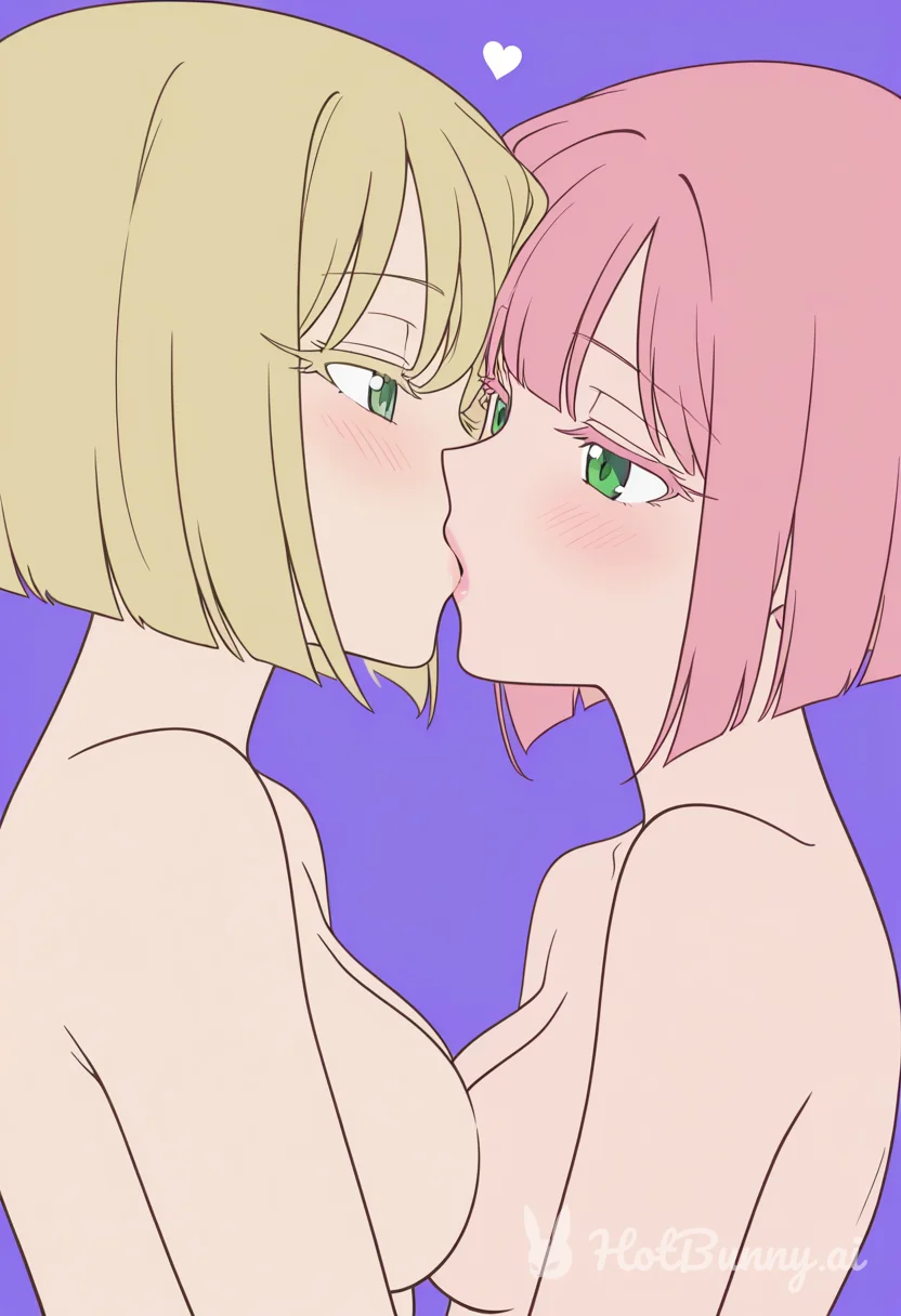 Lesbian Blonde Ai Hentai