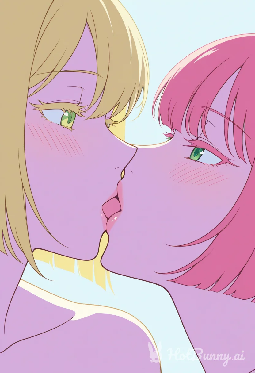 Lesbian Pink Lips Ai Hentai