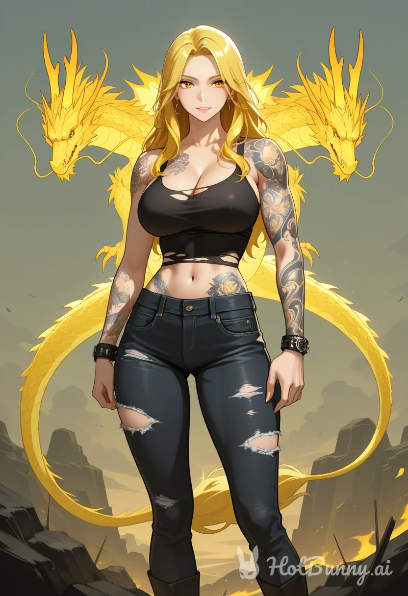 Dragon Blonde Ai Hentai