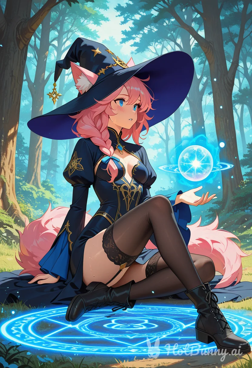 Cat Girl Witch Vtuber Ai Hentai