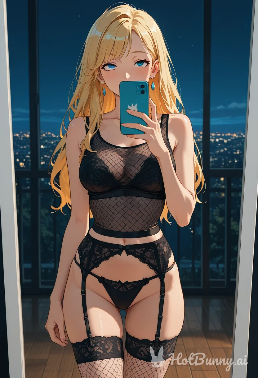 Lingerie Blonde Ai Hentai