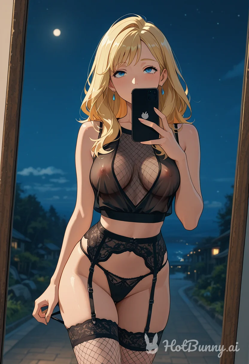 Lingerie Blonde Ai Hentai