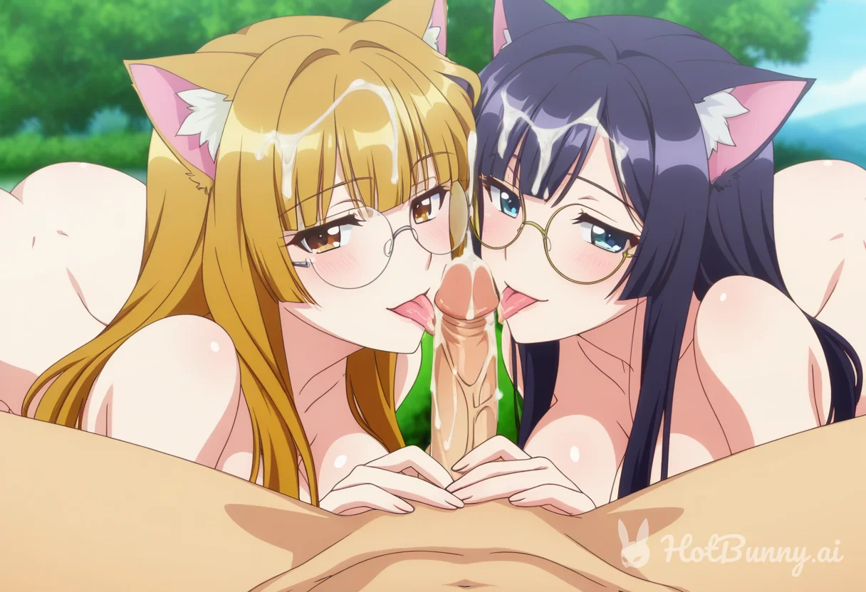 Cat Girl Blowjob Blonde Ai Hentai