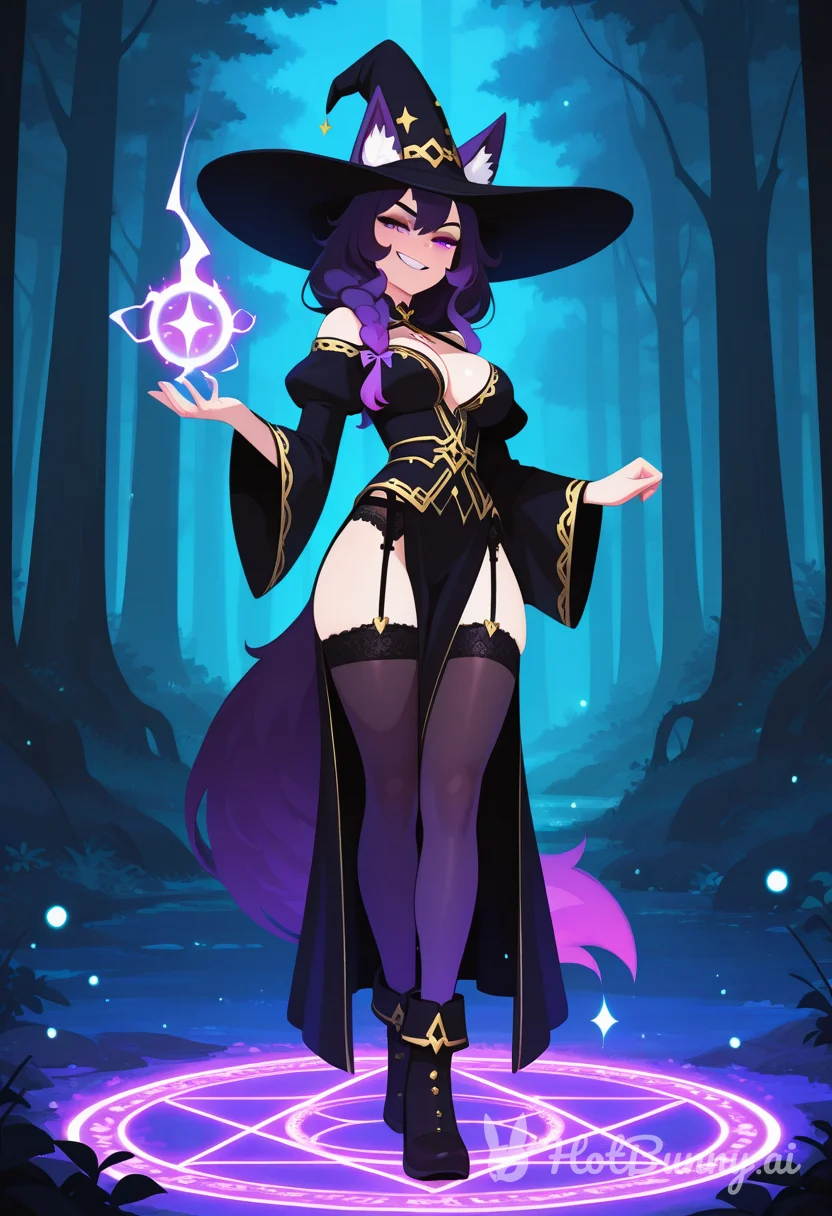 Fox Girl Lingerie Witch Ai Hentai