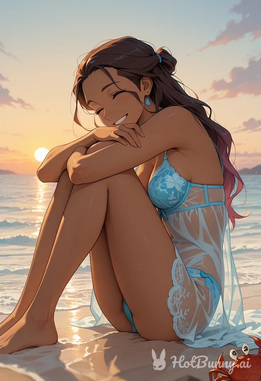 Ebony Swimsuit Ai Hentai