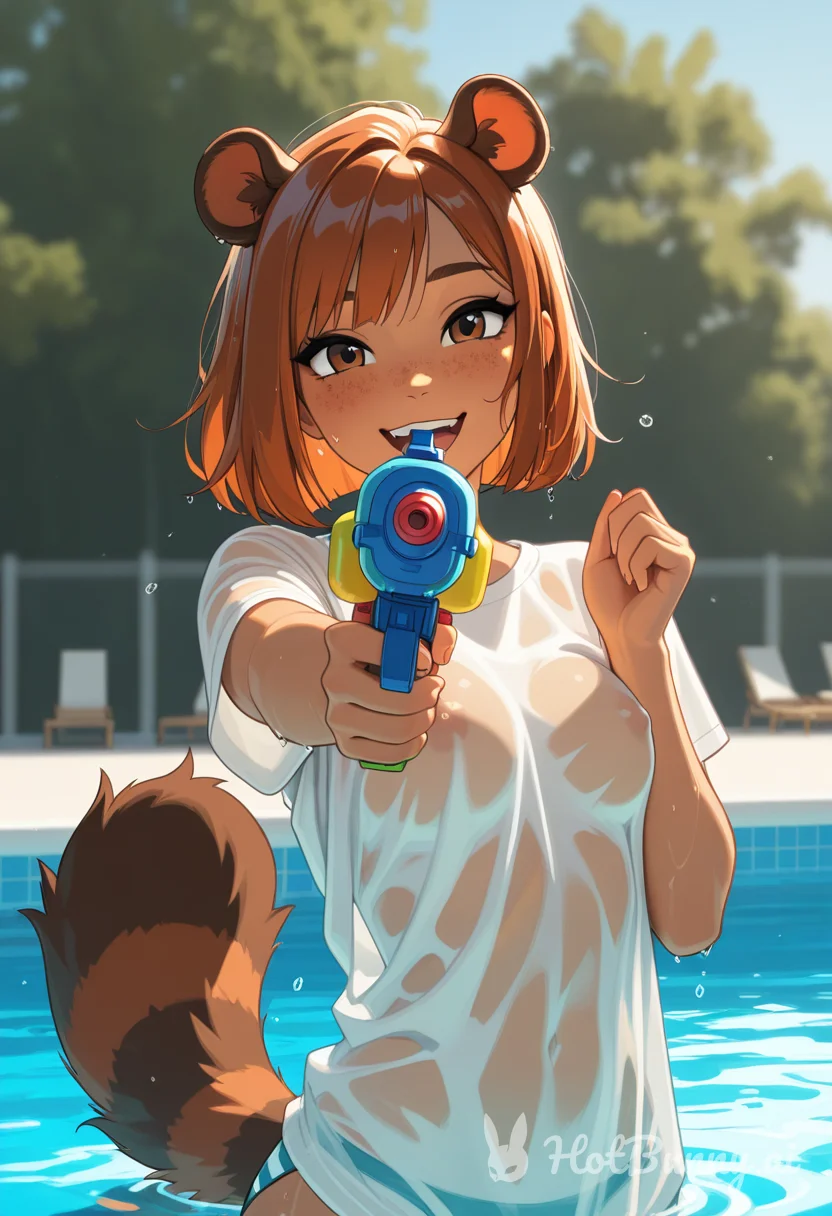 Ebony Swimsuit Ai Hentai Video