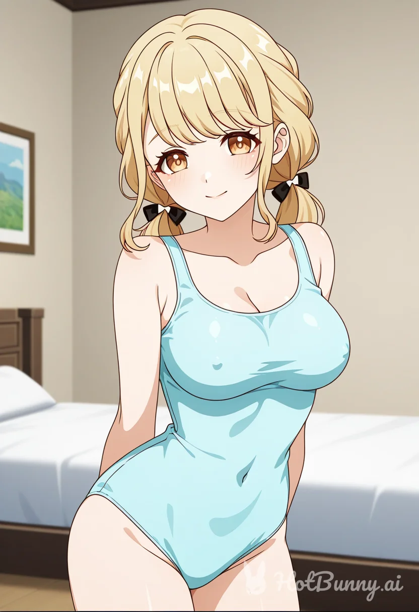 Swimsuit Blonde Ai Hentai