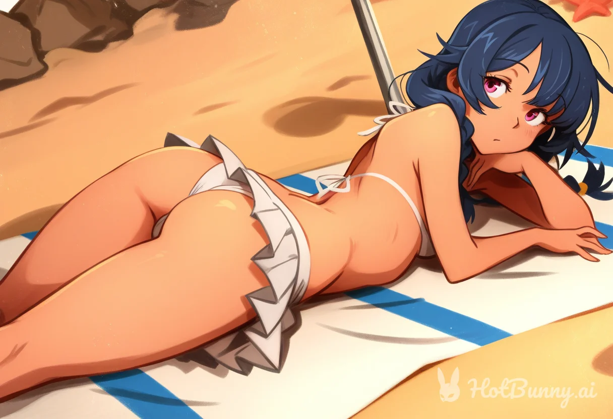 Ebony Swimsuit Ai Hentai