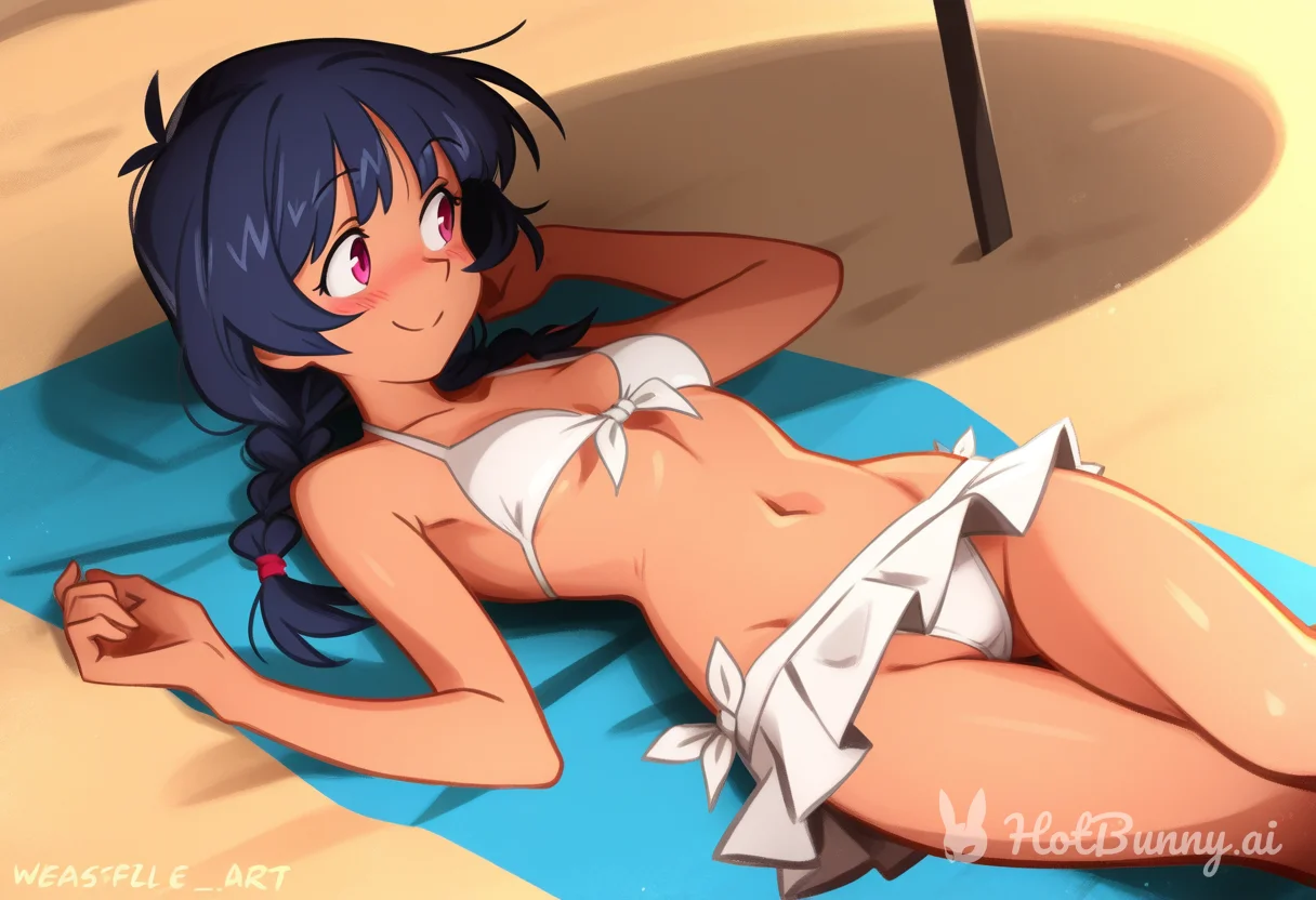 Ebony Swimsuit Ai Hentai