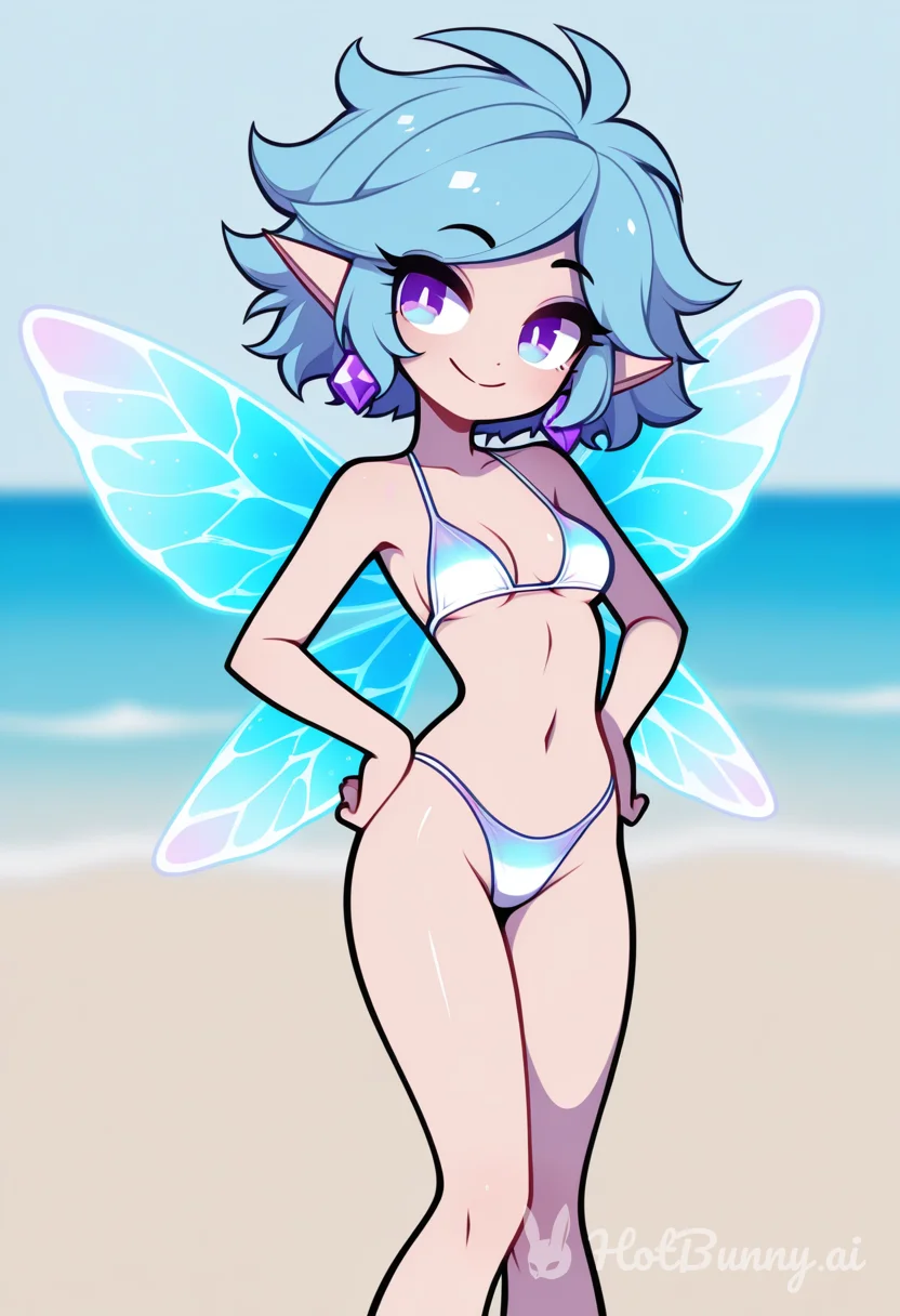 Vynara at the beach