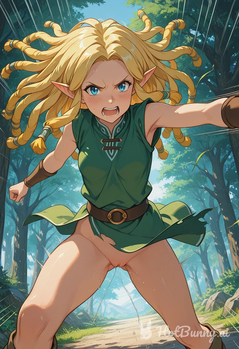 Zelda Elf Squirt Ai Hentai