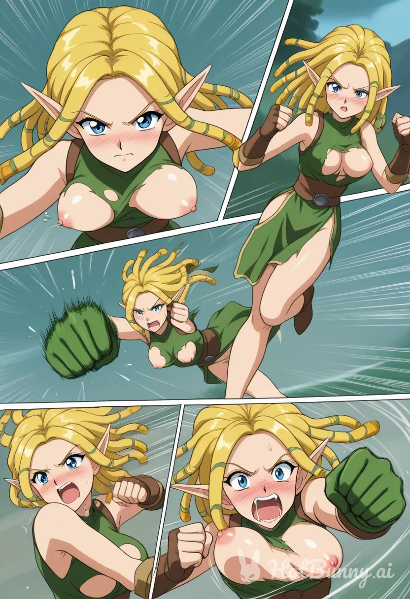 Elf Blonde Ai Hentai