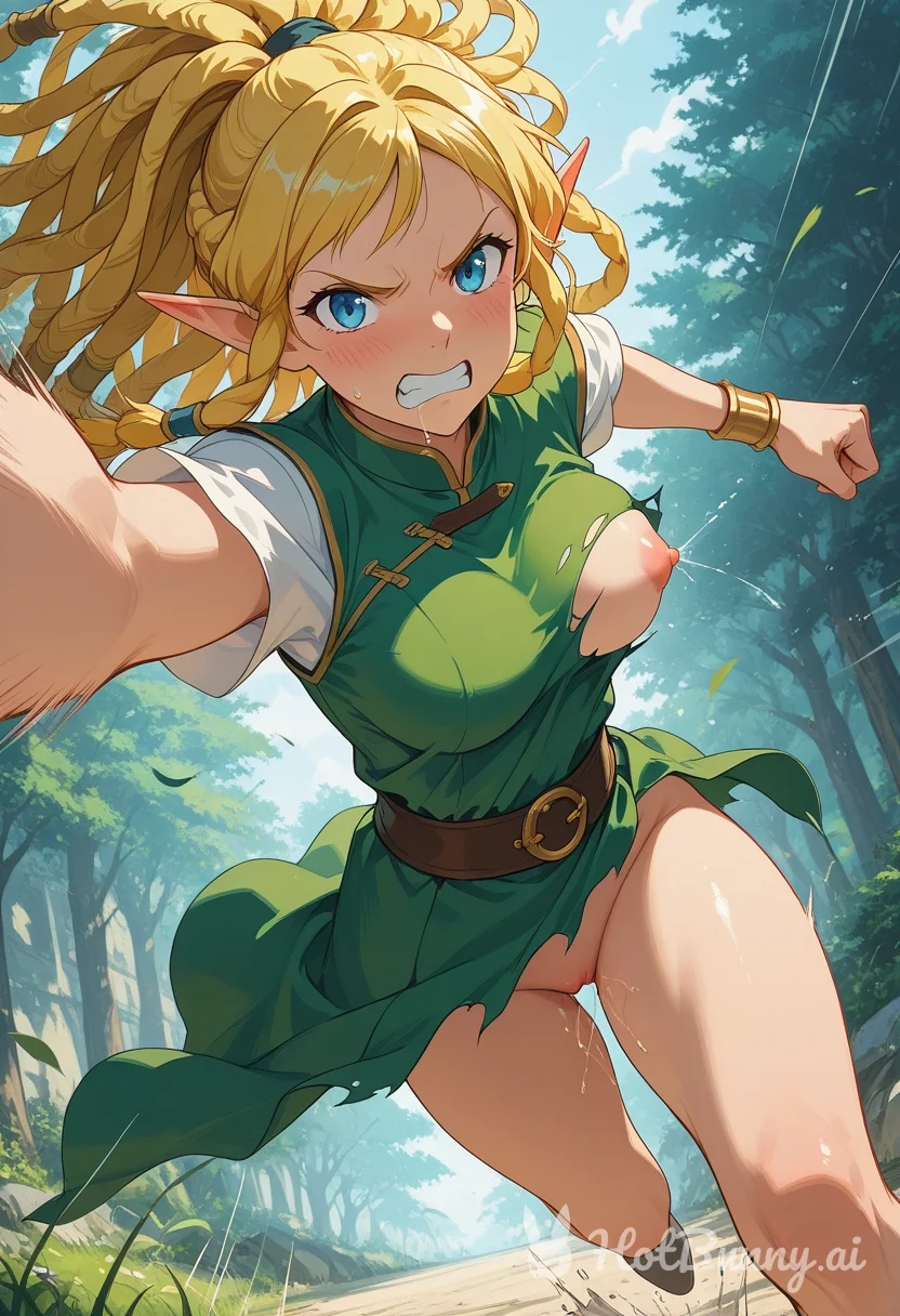 Elf Blonde Ai Hentai