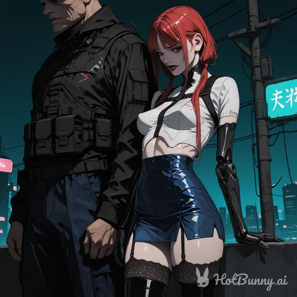 Latex Cyberpunk Police Ai Hentai