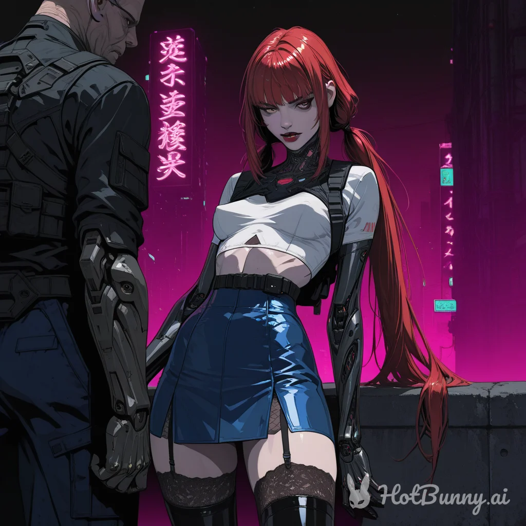 Robot Cyberpunk Lingerie Ai Hentai