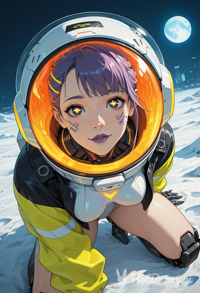 On the moon.