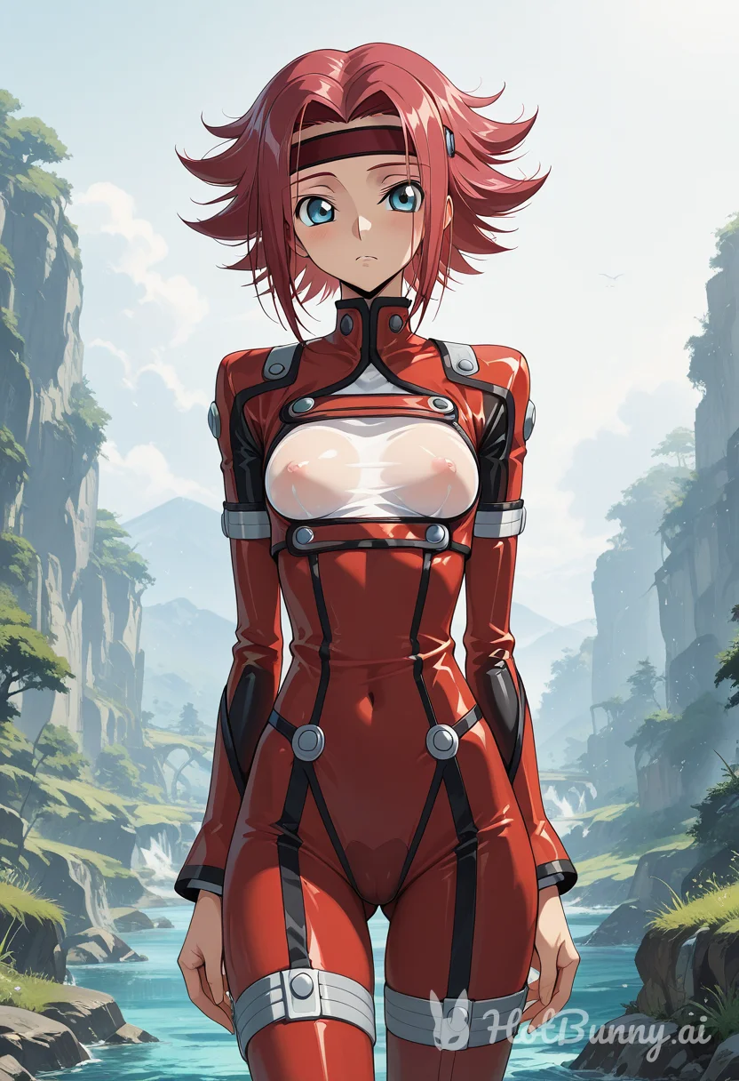 Kouzuki Kallen from Code Geass Ai Hentai