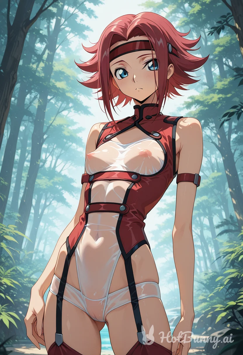 Kouzuki Kallen from Code Geass Ai Hentai
