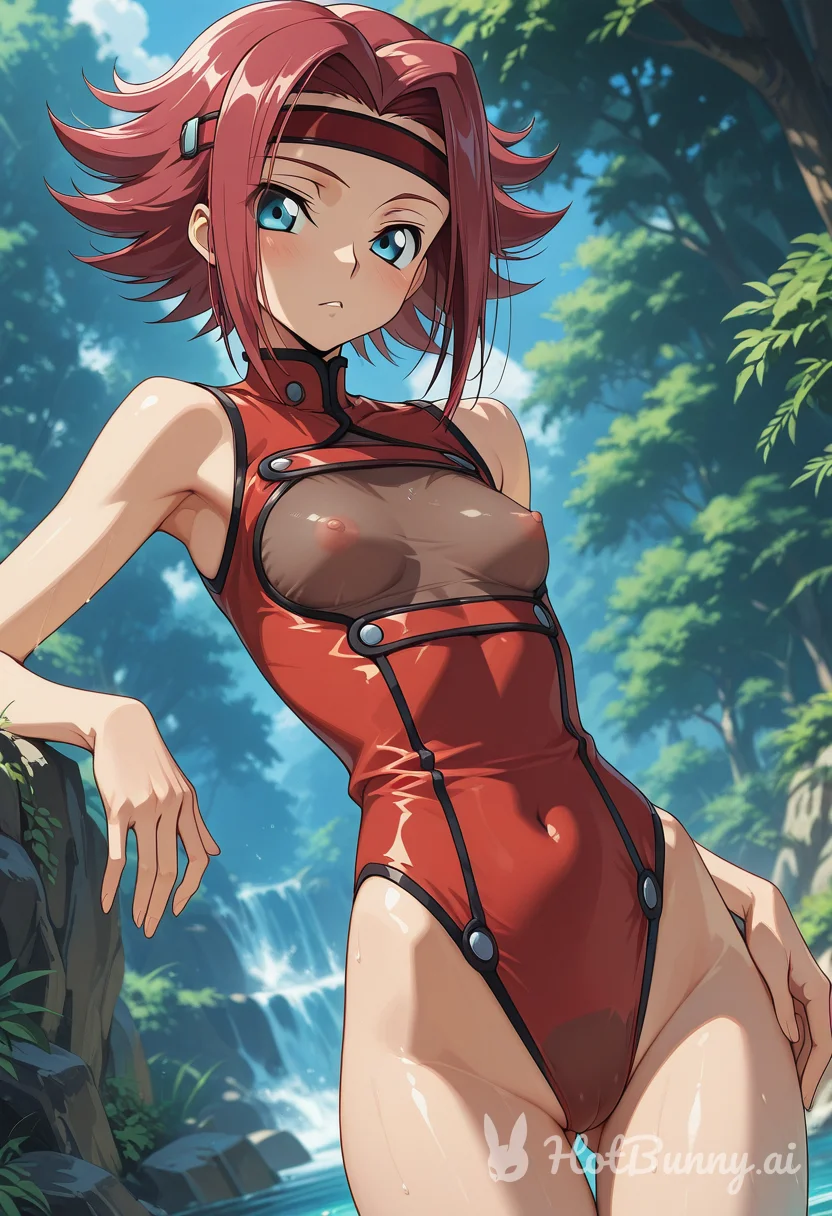 Kouzuki Kallen from Code Geass Ai Hentai