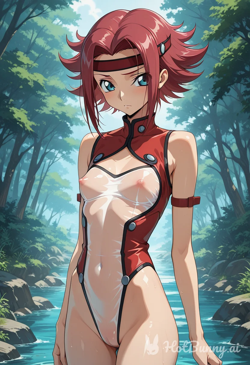 Kouzuki Kallen from Code Geass Ai Hentai