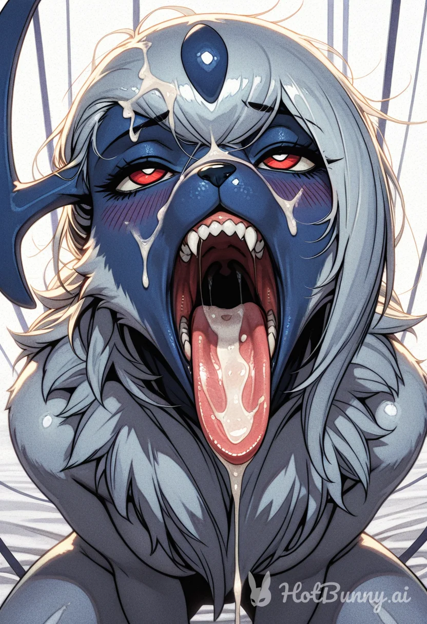 Absol from Pokemon Furry Ai Hentai