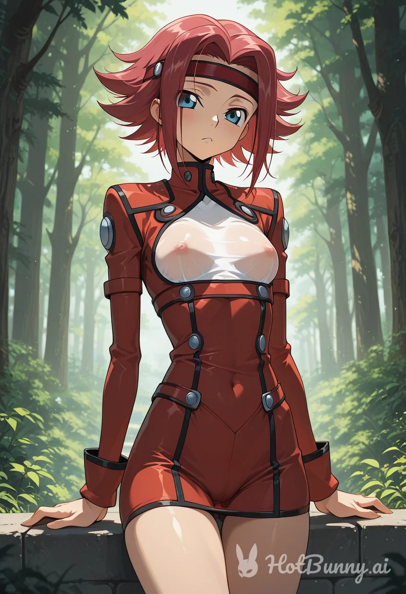 Kouzuki Kallen from Code Geass Ai Hentai