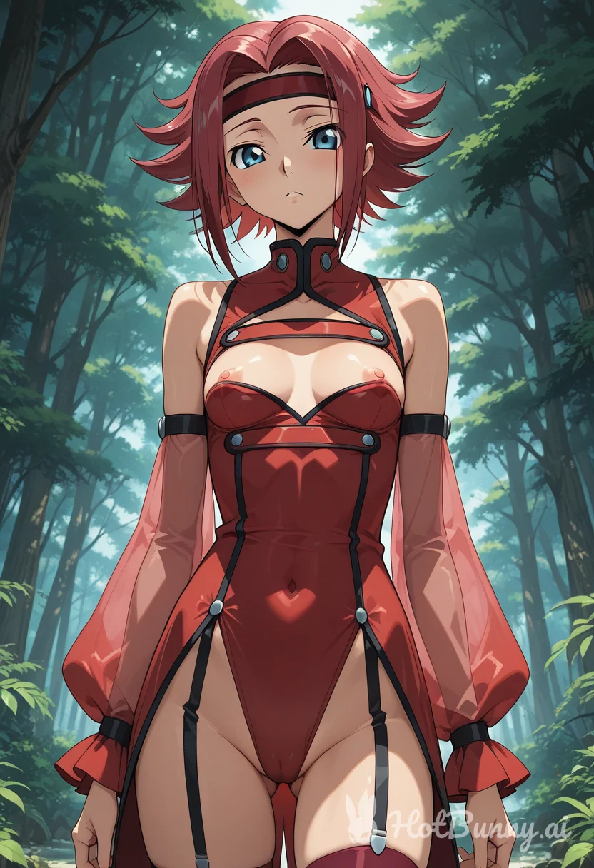 Kouzuki Kallen from Code Geass Ai Hentai
