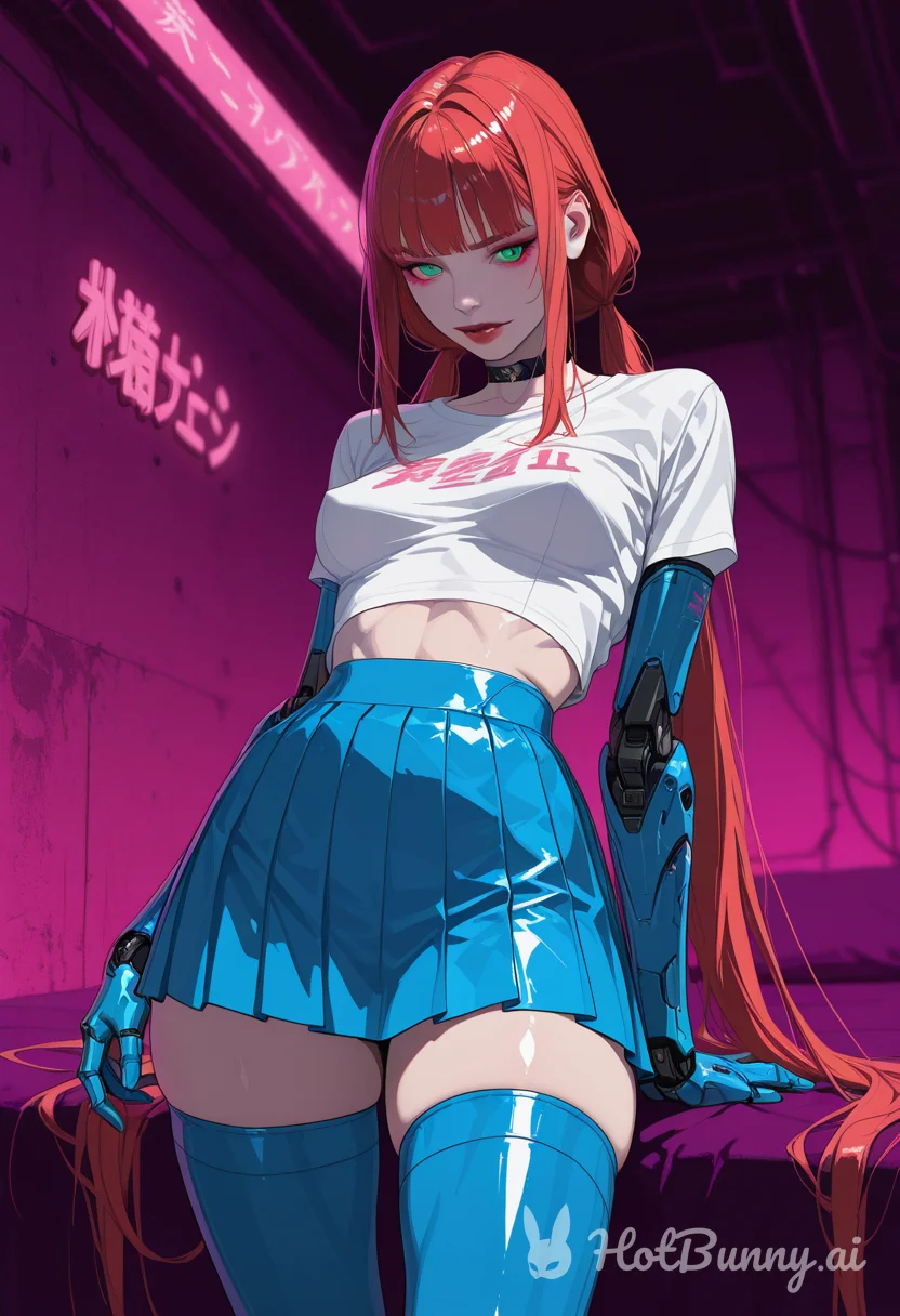 Robot Cyberpunk Ai Hentai